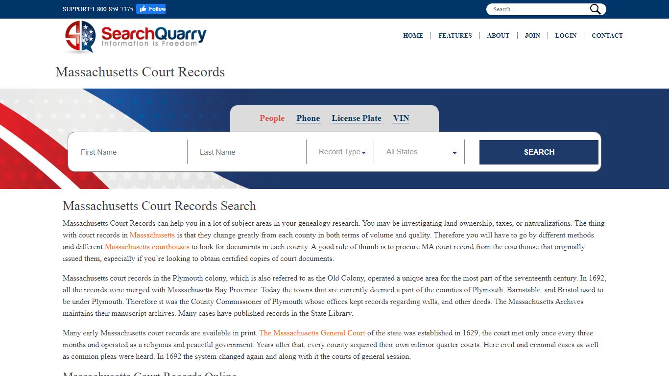 Massachusetts Court Records - SearchQuarry